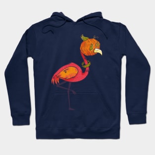 Poor Punkin Flamingo Hoodie